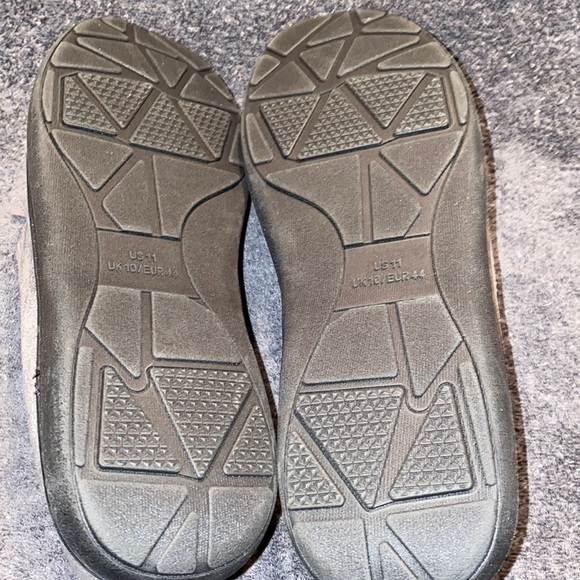 New Men's 11 Grey Homitem Moccasin Memory Foam Slippers House Shoes Indo… - Picture 11 of 12